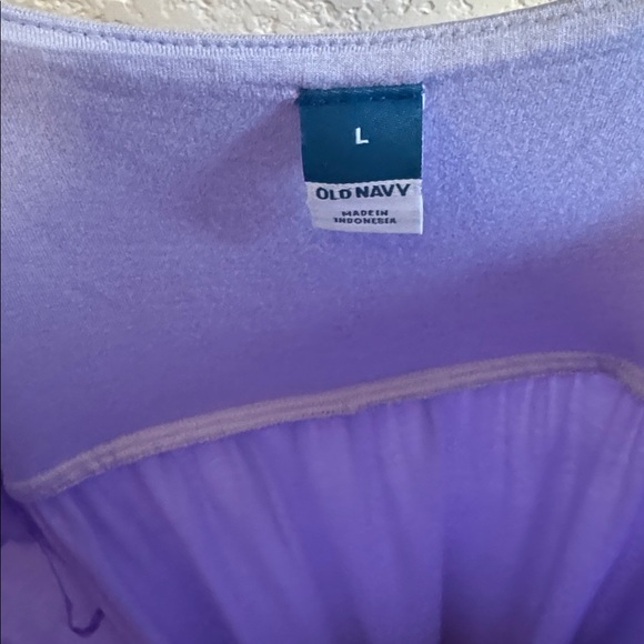 Old Navy Women’s Lavender Purple Midi Sleeveless Casual Summer Dress Size Large - Picture 4 of 5